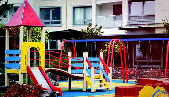 Comprehensive security for the Park Avenue residential complex in Kyiv, including territory protection, video surveillance, access control, and patrol services by TopGuard