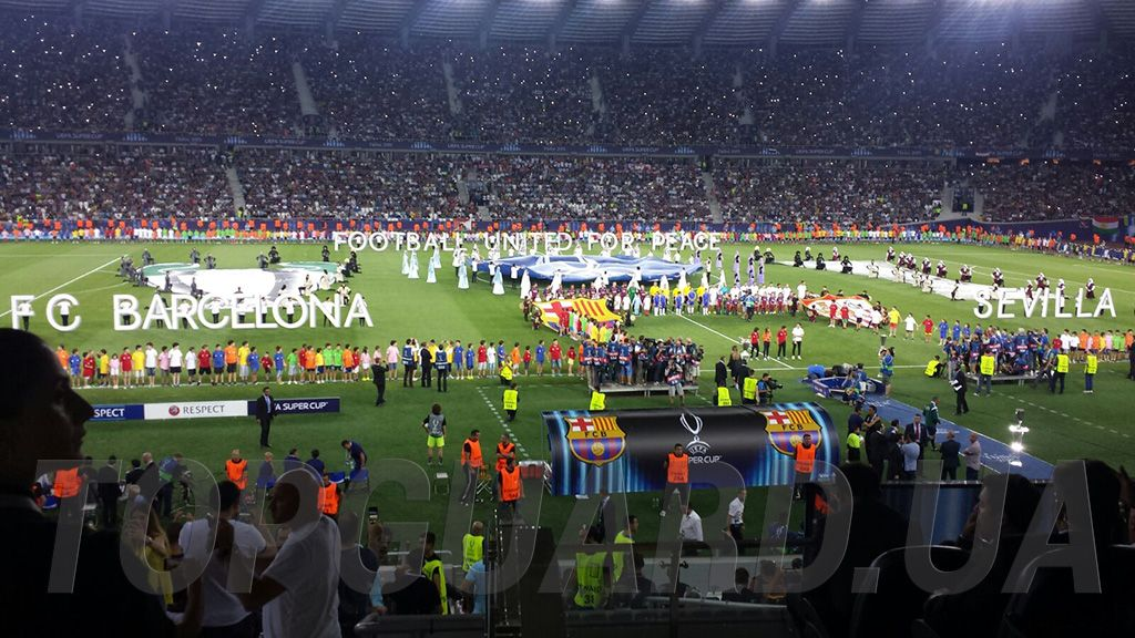 Security services for the UEFA Super Cup match in Tbilisi by TopGuard