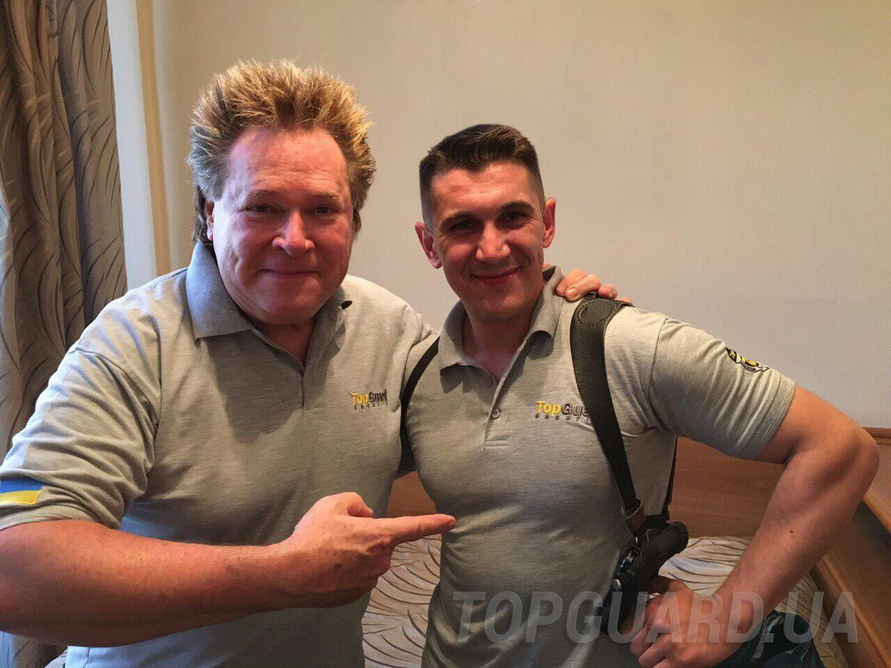 Rick Latham’s visit to Ukraine, security driver service by TopGuard during a music camp
