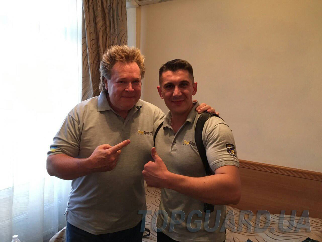 Rick Latham’s visit to Ukraine, security driver service by TopGuard during a music camp