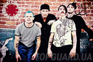 Обеспечение безопасности группы Red Hot Chili Peppers во время концерта в Киеве, личная охрана музыкантов, транспортное сопровождение и логистика от компании TopGuard