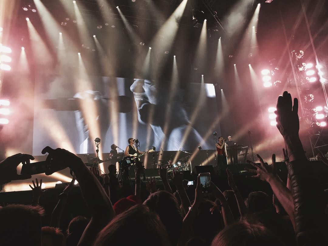 Обеспечение безопасности концерта Depeche Mode в Киеве, охрана массового мероприятия на НСК «Олимпийский», Global Spirit Tour, профессиональная охрана TopGuard Security, общественный порядок, безопасность сцены и артистов, охрана зрителей, международный концерт, европейские стандарты безопасности, охрана публичных событий