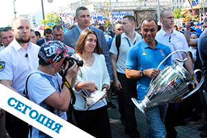 UEFA Champions League Final 2018 Kyiv, UEFA security service in Ukraine, TopGuard Security partner, stadium security