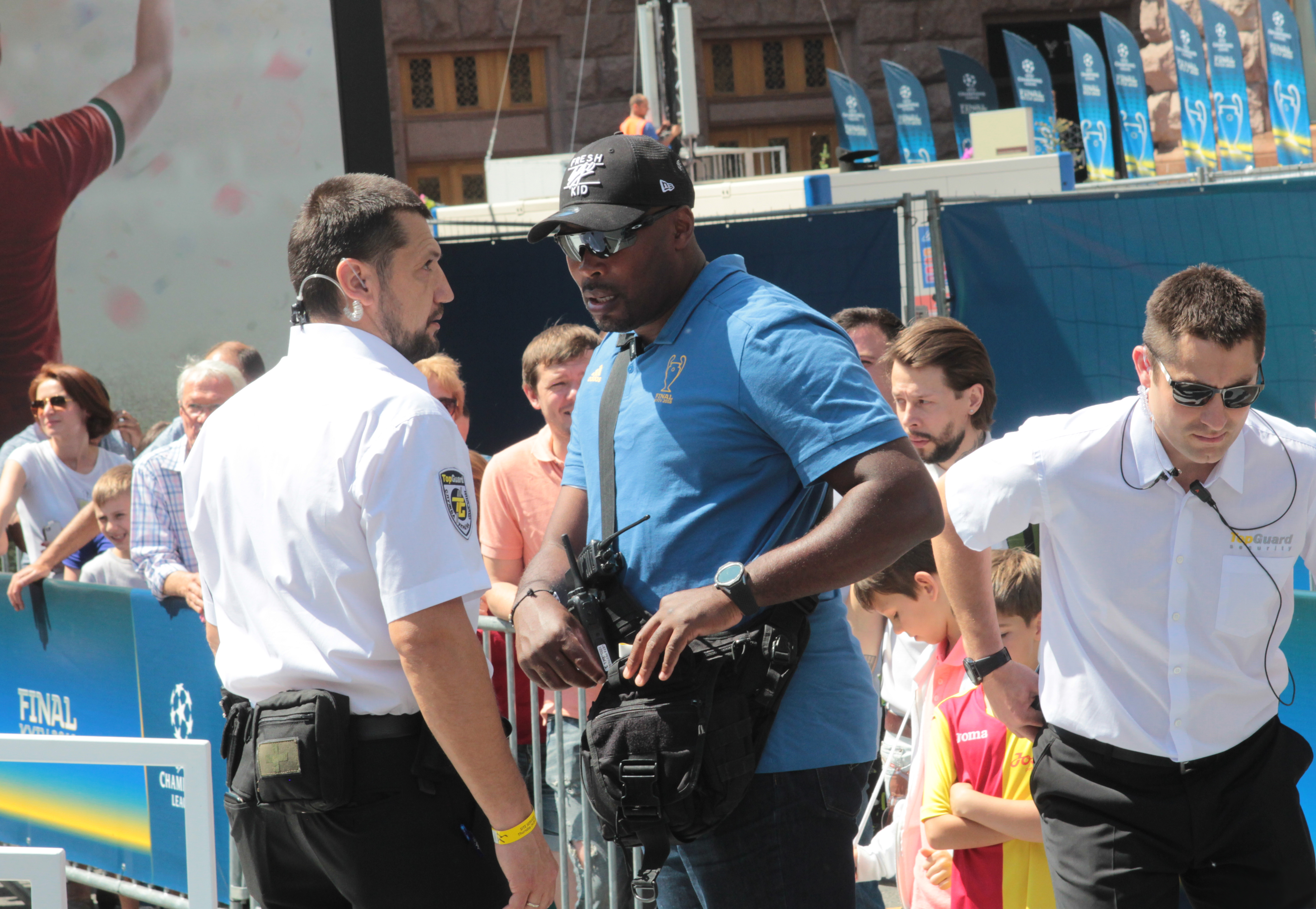 UEFA Champions League Final 2018 security by TopGuard