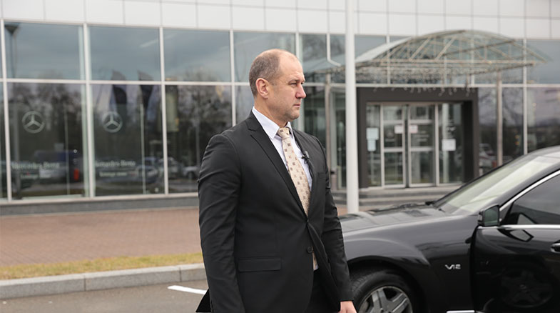 armored executive vehicle, protected transport services, VIP convoy, secure mobility solutions