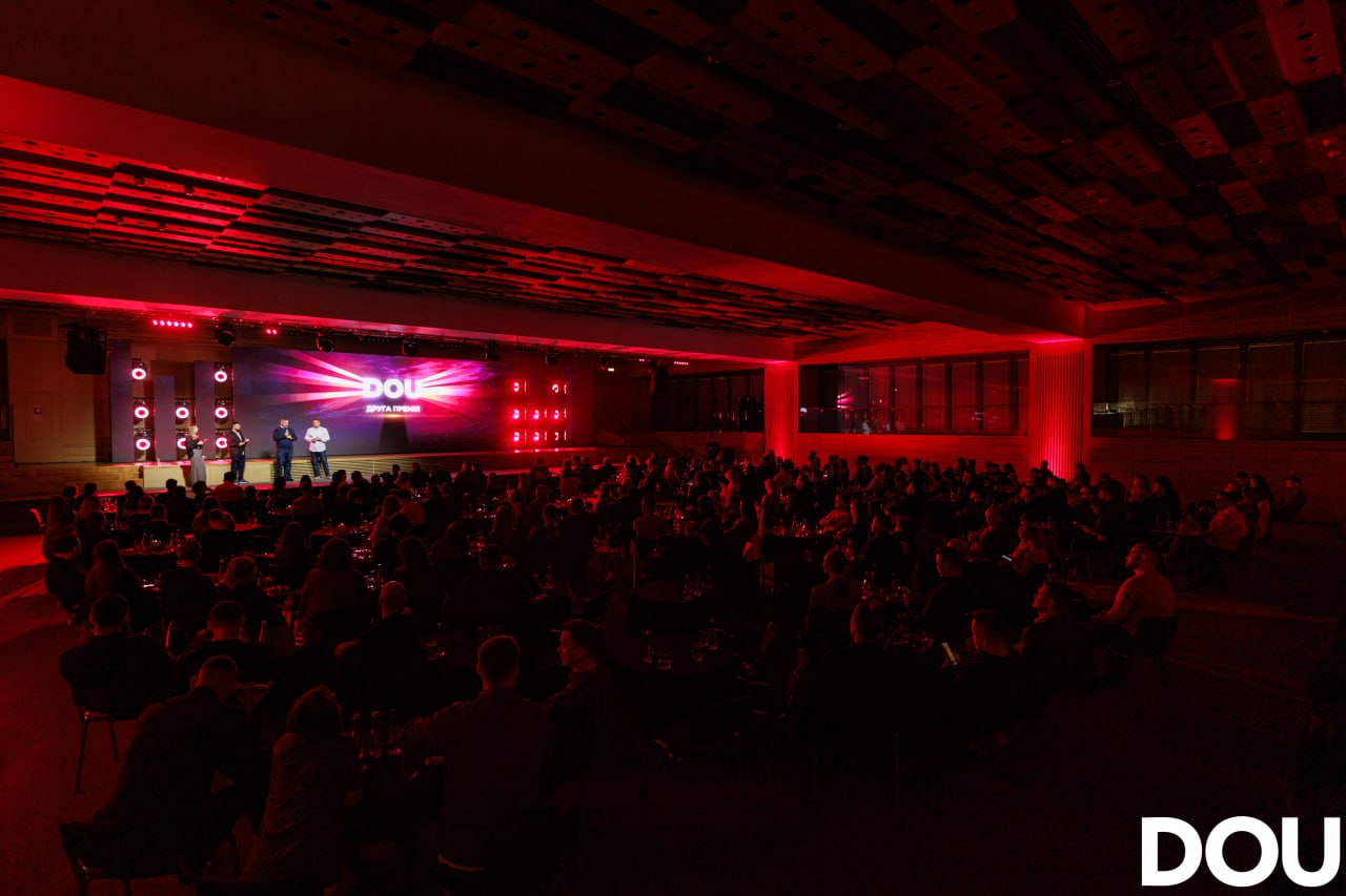 DOU Awards 2025, IT-подія, нагородження IT-індустрії, охорона заходу, безпека івенту, TopGuard Security, фізична охорона, контроль доступу, охорона гостей, безпека конференції, IT-спільнота України, масовий захід у Києві
