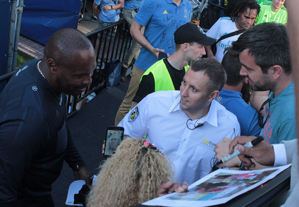 Security of sporting events and competitions
