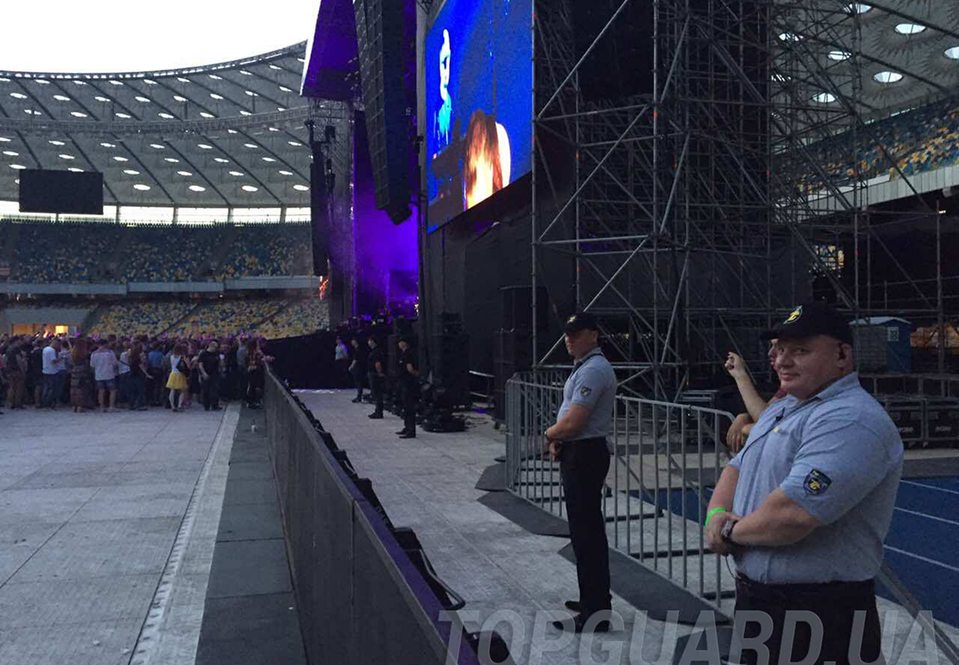 Security of sporting events and competitions