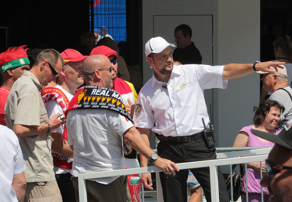 Security of sporting events and competitions