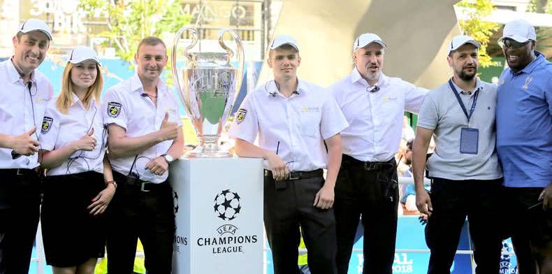 TOPGUARD provided security services for UEFA Champions League Final 2018.